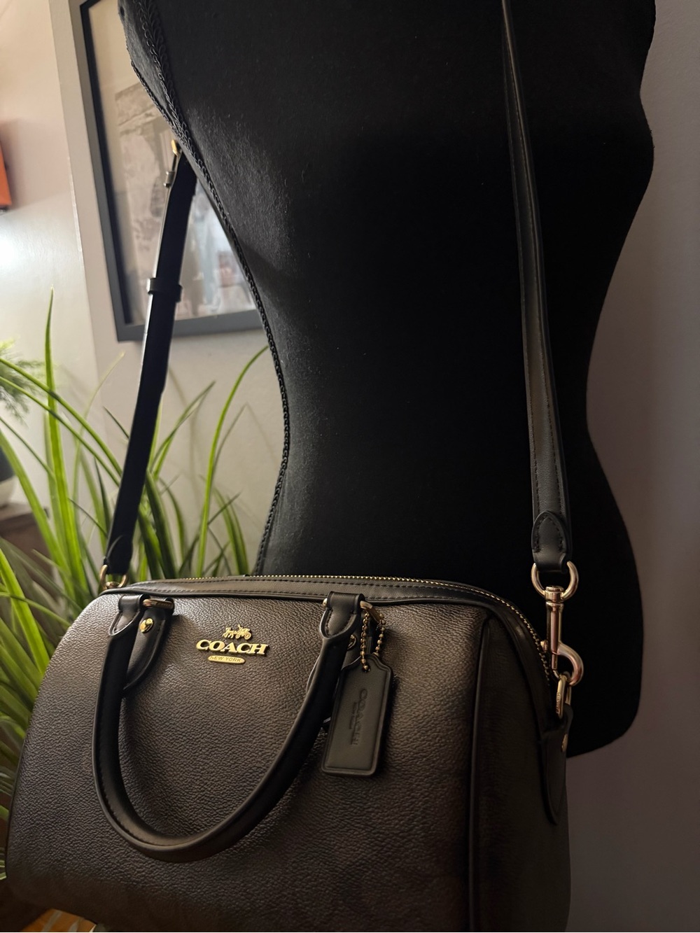 Coach Signature Rowan Crossbody/Satchel - Picture 11 of 13